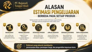 Alasan Estimasi Pengeluaran Berbeda pada Setiap Produk