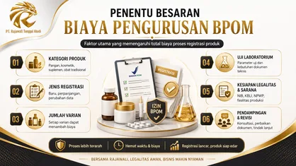 Penentu Besaran Biaya Pengurusan BPOM